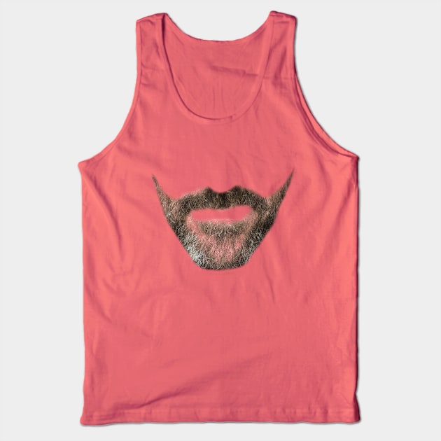 Beard Tank Top by aliensareattackingme